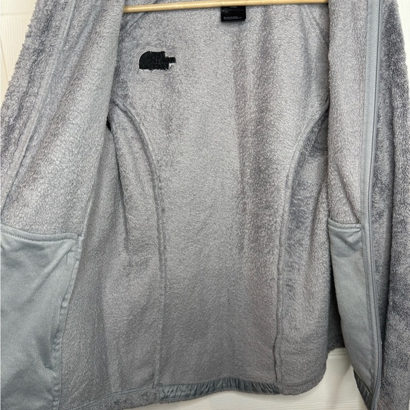 The North Face Gray Full Zip Up Fleece Jacket XS - Picture 8 of 9